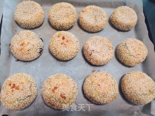 红薯豆沙饼的做法步骤：12