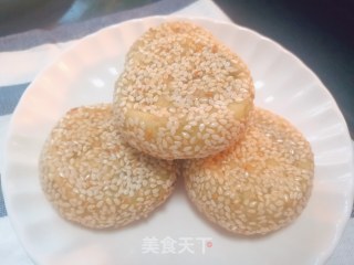 红薯豆沙饼的做法步骤：17