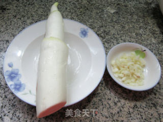 茭白炒红苋菜的做法步骤：2