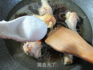 梅豆炖鸡翅根的做法步骤：8