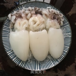 蒜蓉粉丝蒸墨鱼仔的做法步骤：6