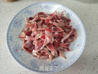 香辣鸡胗的做法步骤：3