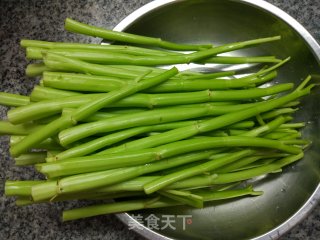 空心菜-一菜两吃的做法步骤：2