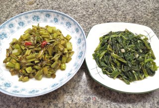 空心菜-一菜两吃的做法步骤：14