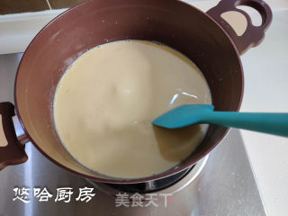 不用面包糠不用油的-炸牛奶的做法步骤：4