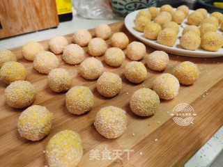 南瓜小麻球的做法步骤：10