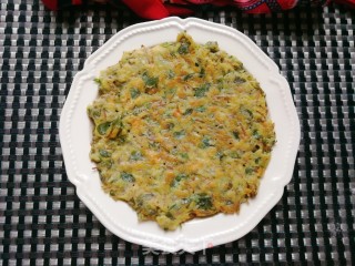 马齿苋鸡蛋煎饼的做法步骤：10