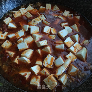 麻婆豆腐的做法步骤：8
