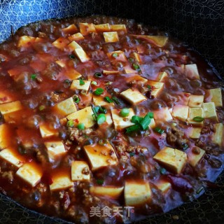 麻婆豆腐的做法步骤：10