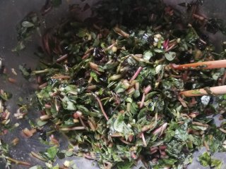 蒸马齿苋鸡蛋菜蟒的做法步骤：13