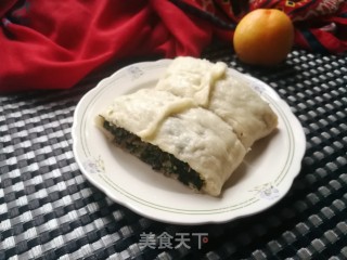 蒸马齿苋鸡蛋菜蟒的做法步骤：21