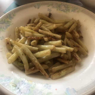 炒黄油豆的做法步骤：5