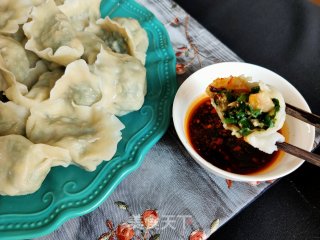 韭菜三鲜水饺的做法步骤：21