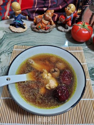 首乌红枣鸡汤的做法步骤：6