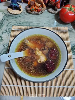 首乌红枣鸡汤的做法步骤：7