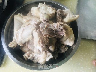 鸡肉烩粉条的做法步骤：5