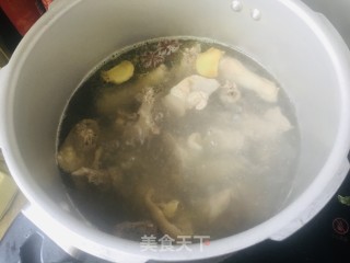 鸡肉烩粉条的做法步骤：6