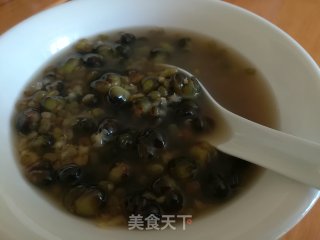 百合籽绿豆桂花汤的做法步骤：5