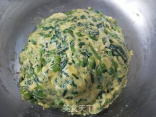 “ 蒸菜”蒸茼蒿菜团的做法步骤：5