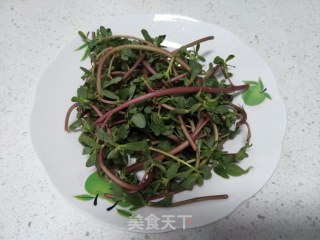 蒸马齿菜的做法步骤：1