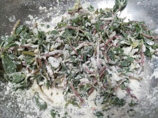 蒸马齿菜的做法步骤：3