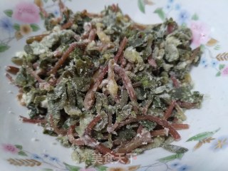 蒸马齿菜的做法步骤：6