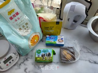 奶酪司康的做法步骤：1