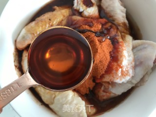 不加一滴油的蜜汁烤鸡翅的做法步骤：7