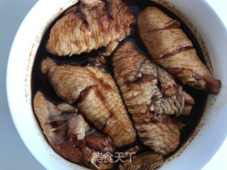 不加一滴油的蜜汁烤鸡翅的做法步骤：9