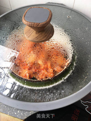 “蒸菜”辣白菜蒸鸡腿的做法步骤：14
