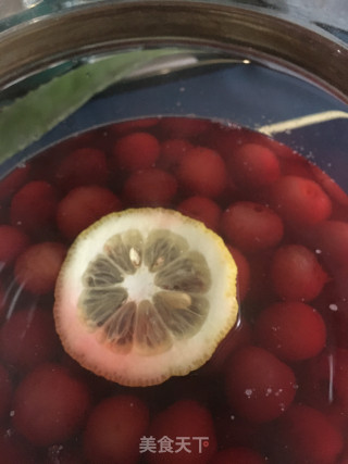 花酿樱桃冰水的做法步骤：12