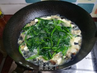上汤皮蛋菠菜的做法步骤：13