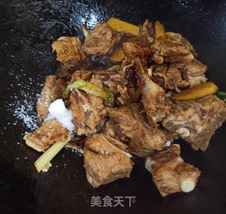 豆角炖排骨的做法步骤：5