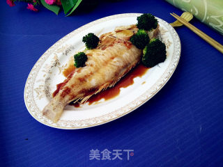 清蒸红时鱼的做法步骤：8