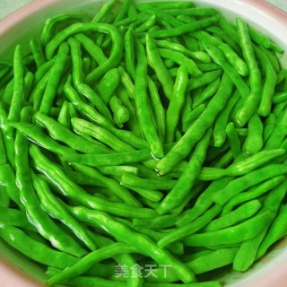 怎么保存四季豆的做法步骤：5