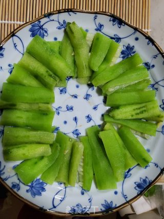 白灼丝瓜的做法步骤：6