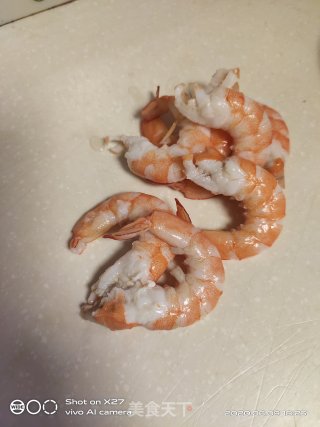甜瓜虾仁沙拉的做法步骤：5