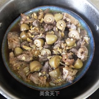 青榄蒸鸭肉的做法步骤：6