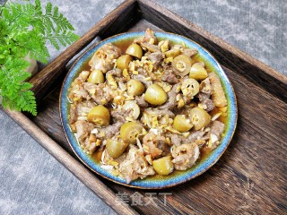青榄蒸鸭肉的做法步骤：7