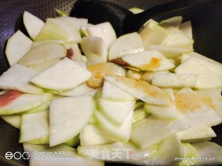 火腿烧飘瓜的做法步骤：5