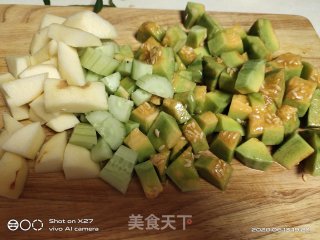 苹果甜瓜鸡蛋沙拉的做法步骤：5