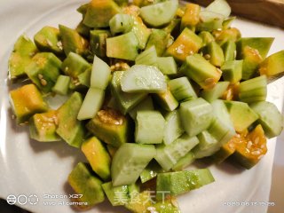 苹果甜瓜鸡蛋沙拉的做法步骤：6
