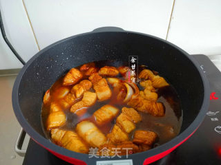 胡萝卜土豆烧肉的做法步骤：4