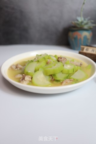 肉烧飘瓜的做法步骤：1