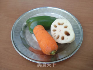 蒜泥蚝汁拌四丝的做法步骤：1
