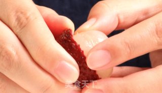 杨梅荔枝糖水的做法步骤：1