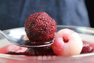 杨梅荔枝糖水的做法步骤：4