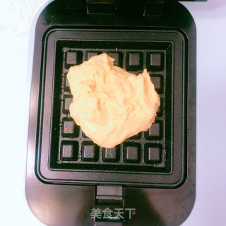南瓜豆渣华夫饼的做法步骤：6