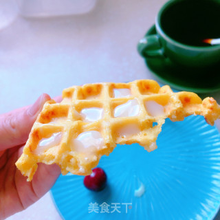 南瓜豆渣华夫饼的做法步骤：10