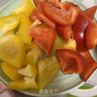 洋葱炒鸡肉的做法步骤：3